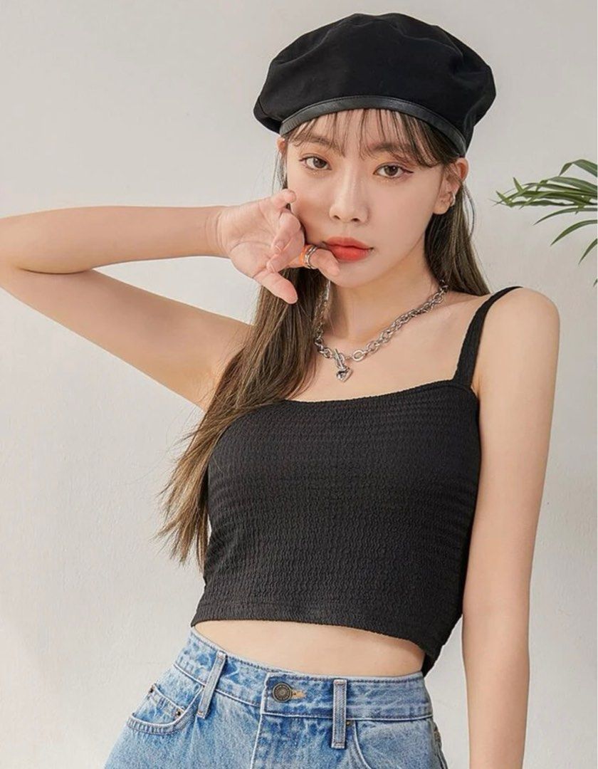 Thin strap crop cami online