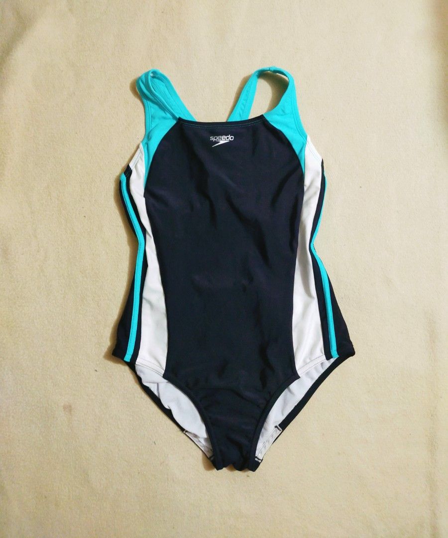 SPEEDO INFINITY SPLICE ONE PIECE SWIMSUIT, Women's Fashion, Swimwear