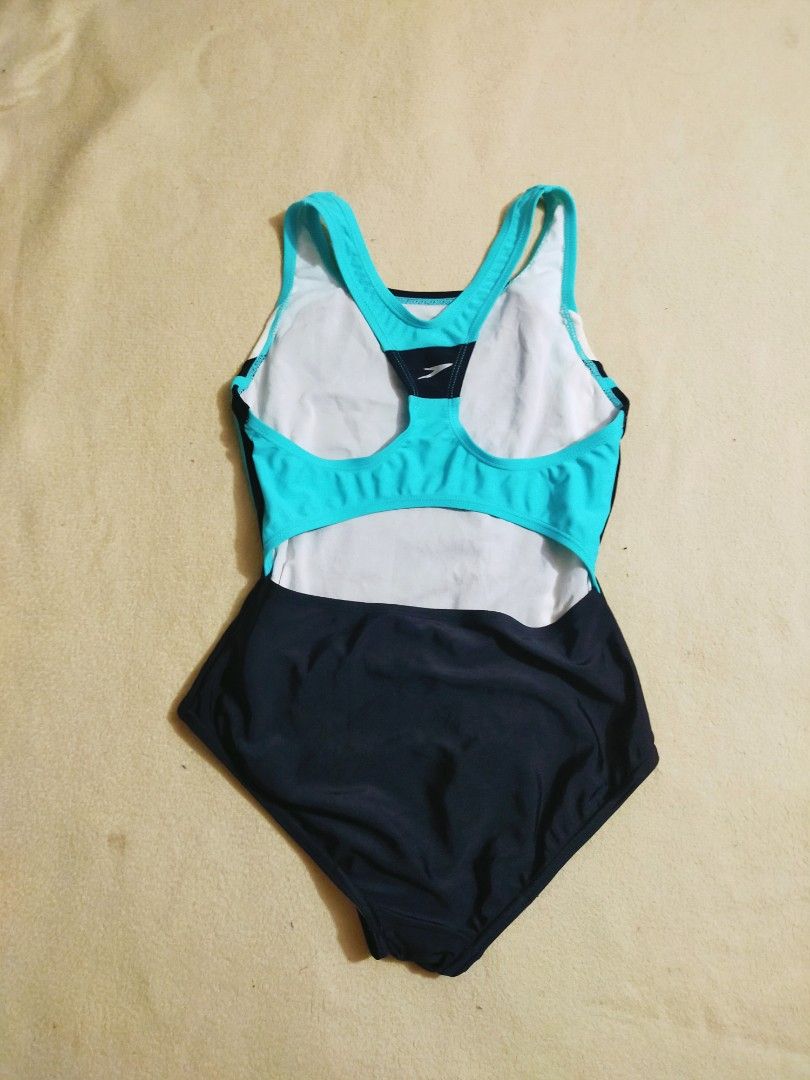 SPEEDO INFINITY SPLICE ONE PIECE SWIMSUIT, Women's Fashion, Swimwear