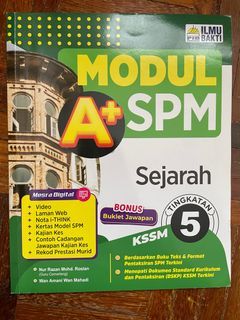 SPM sejarah modul A+
