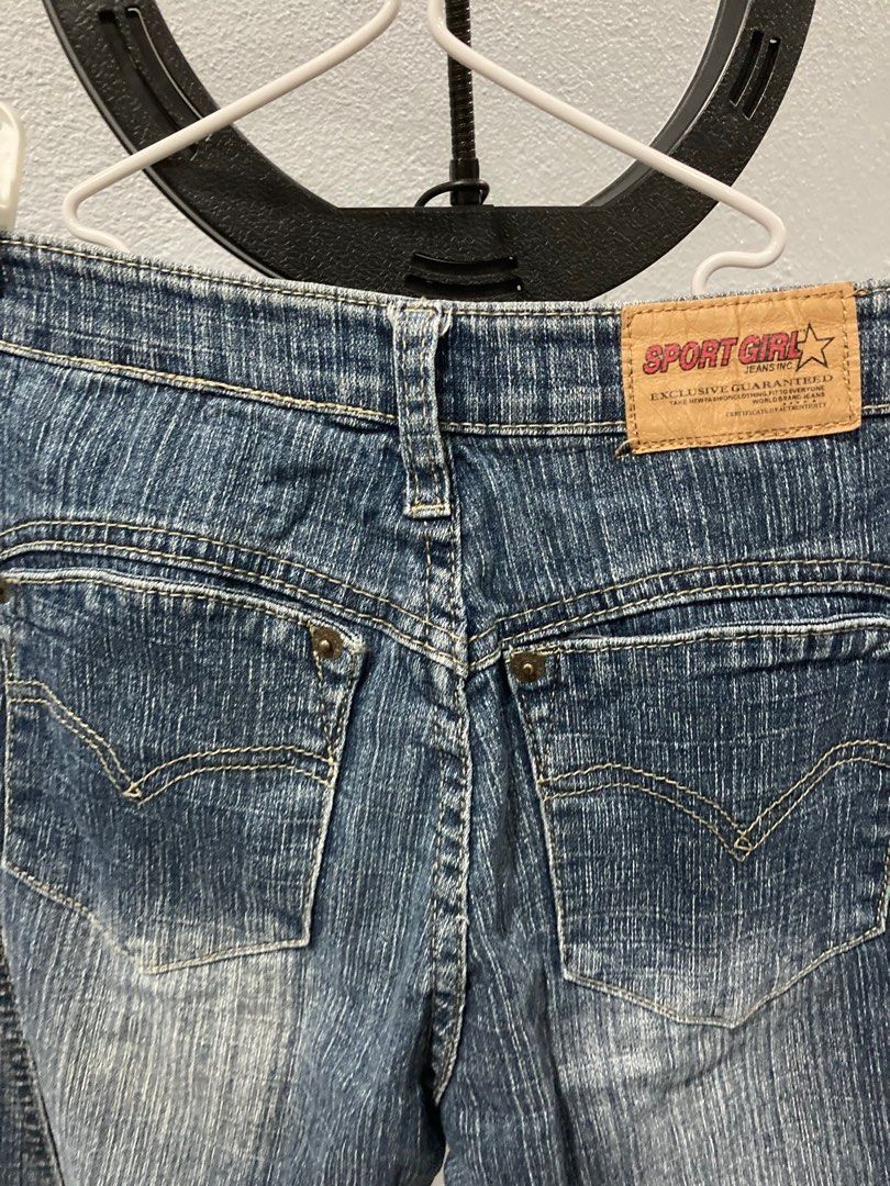 Sports girl jeans on sale