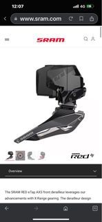SRAM red axs front derailleur