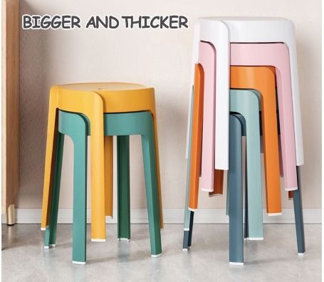 Hard on sale plastic stool