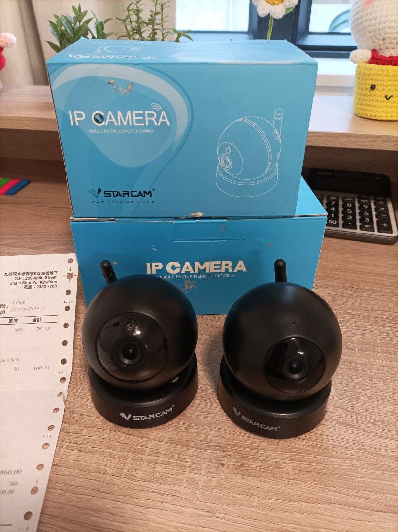 Starcam IP Camera 家居/ 商舖防盗閉路電視村屋/大廈防盗（9成新）（有單，10個月保養）, 電腦＆科技, 商務用科技產品-  Carousell