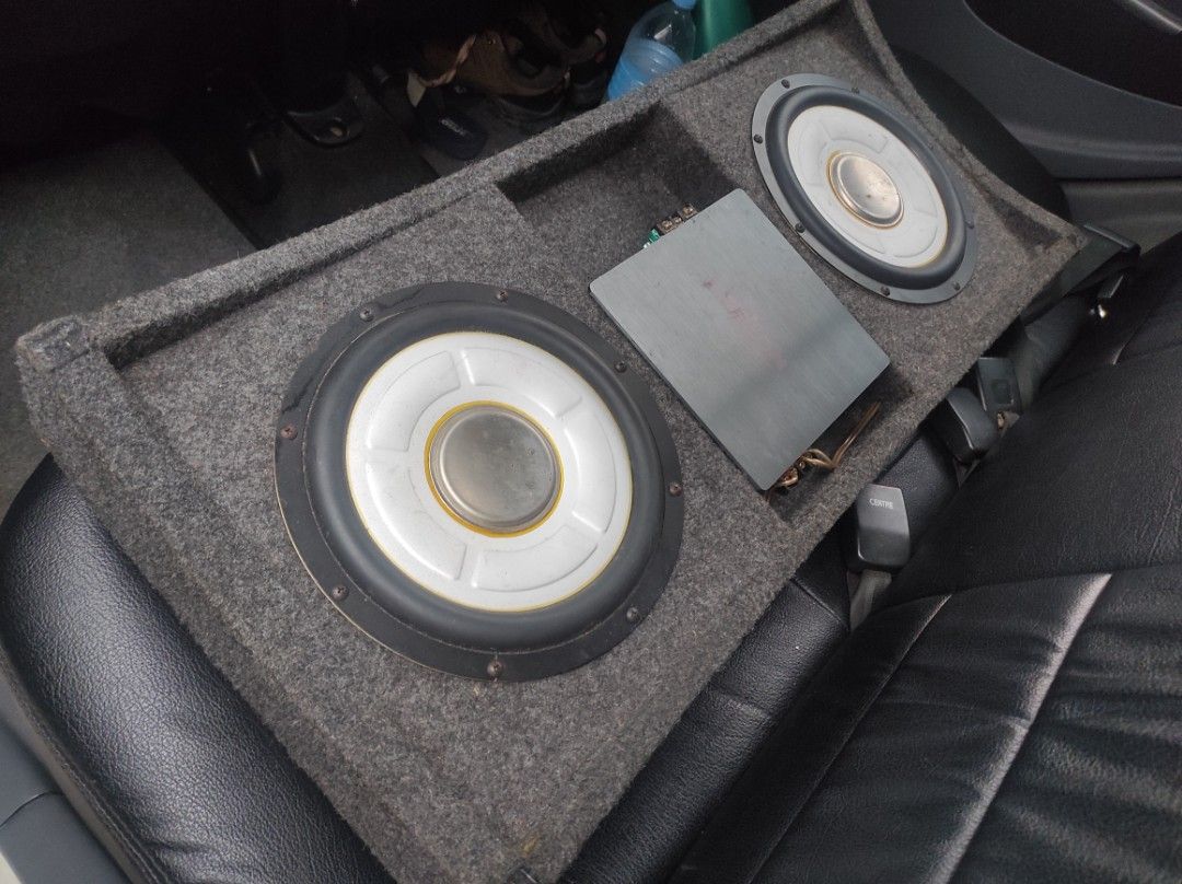 Subwoofer woofer slim 4x4 epsilon Auto Accessories on Carousell