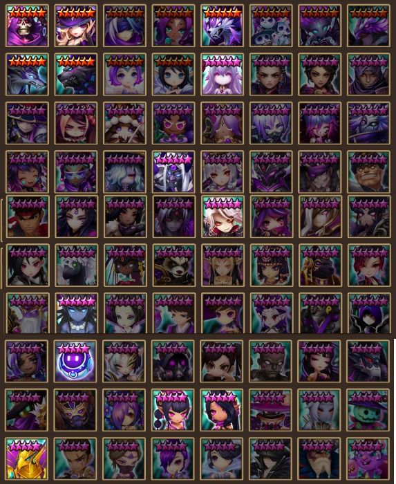 Compte Summoners War EU - LD Laima Dorothy Nyx - Android/PC