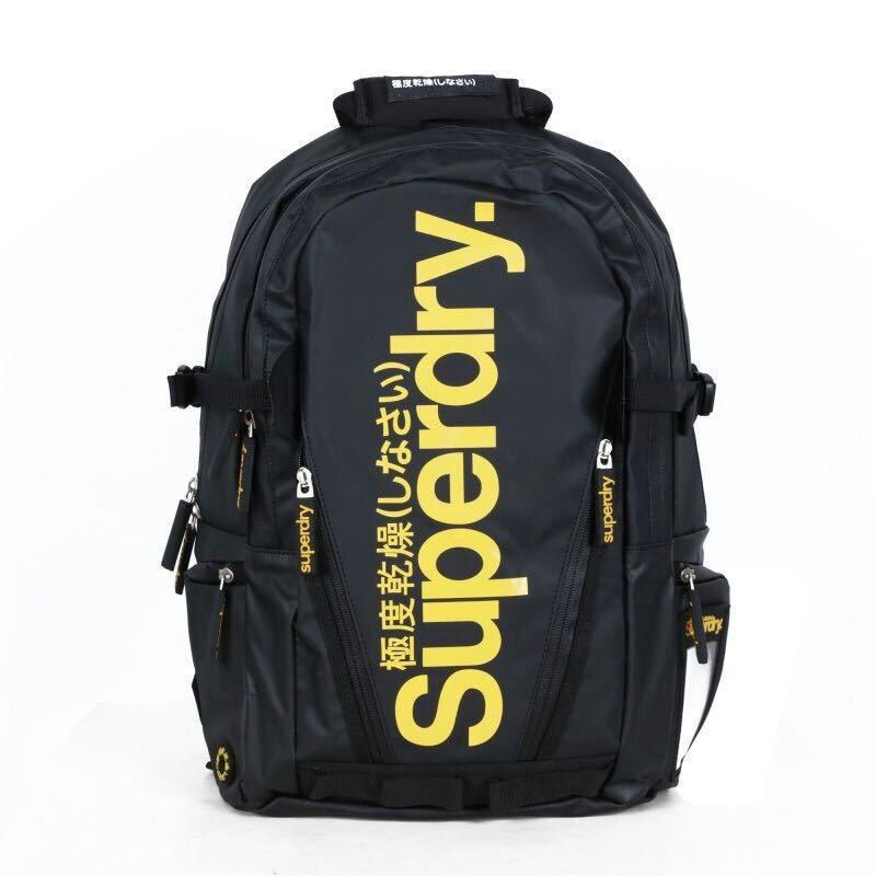 Superdry backpack best sale black