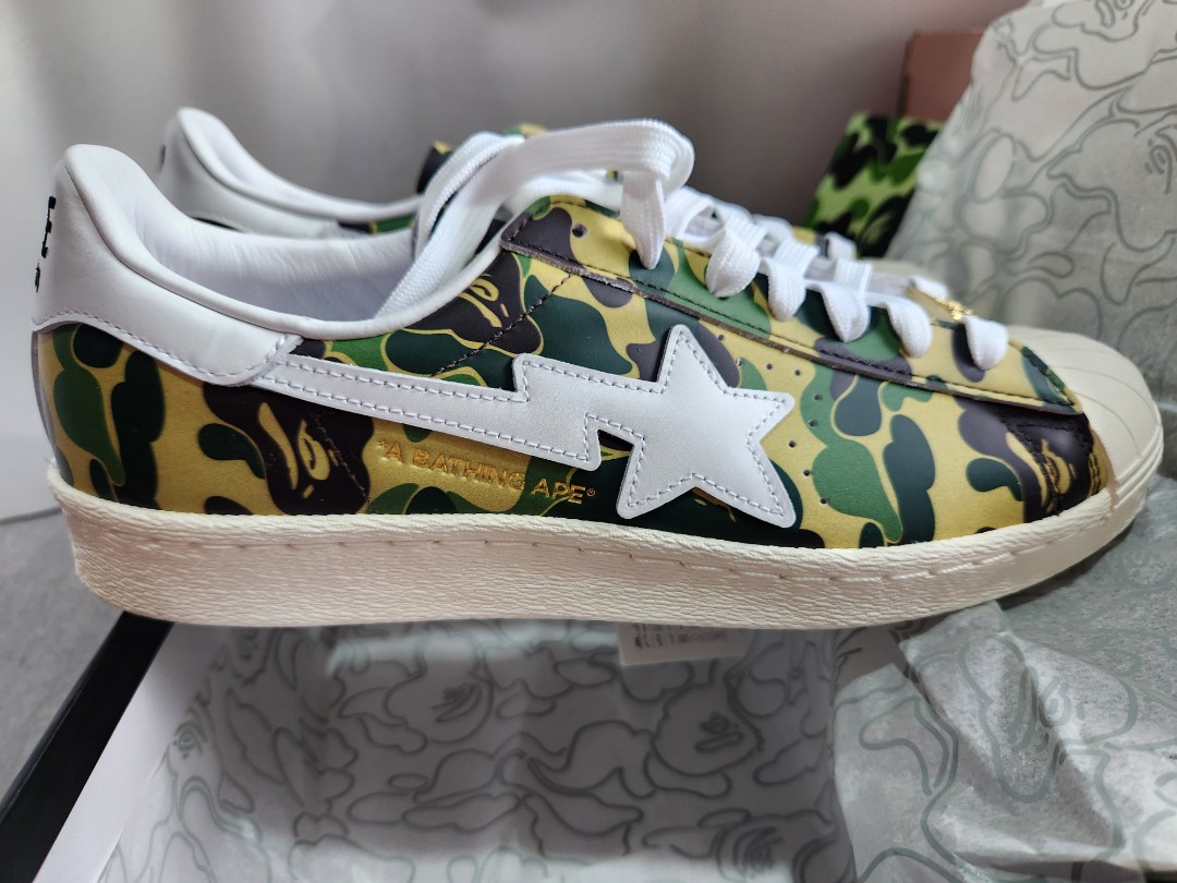 Superstar Bape ABC Camo Green