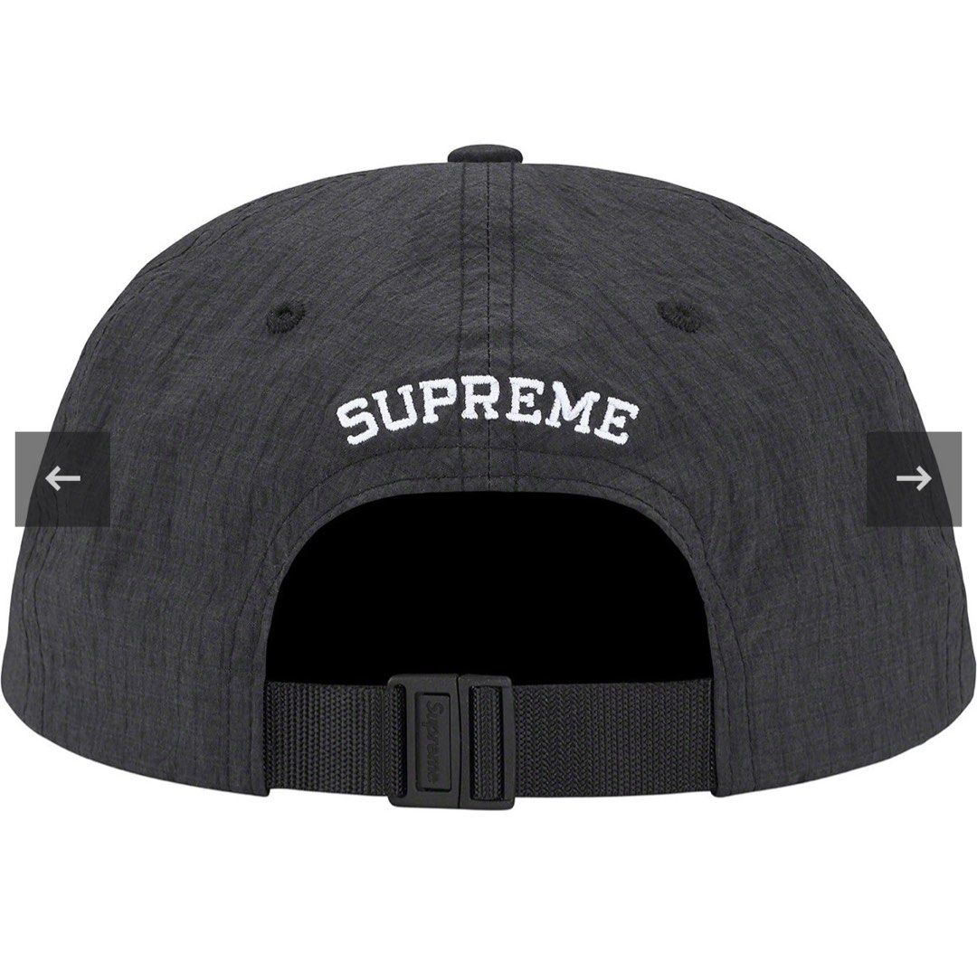 Supreme Stamped Mesh Back 5-Panel Black - 帽子