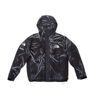 SUPREME THE NORTH FACE PRINTED TAPED SEAM SHELL JACKET 聯名 外套