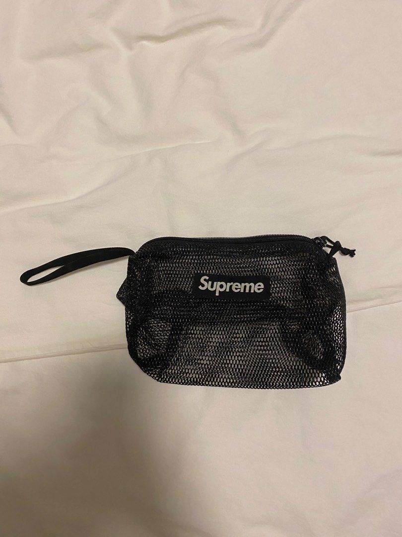 Supreme black utility pouch on sale