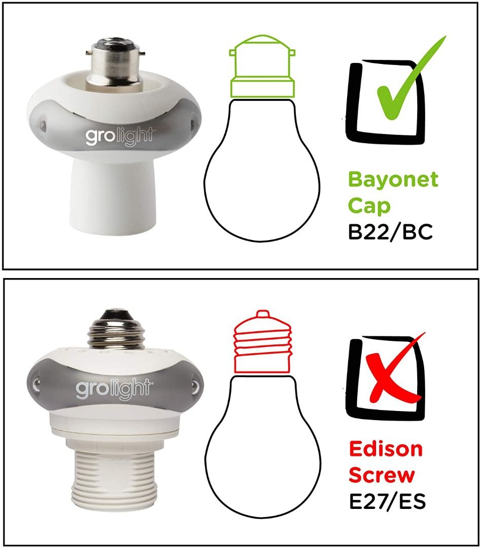 Gro light bayonet cheap