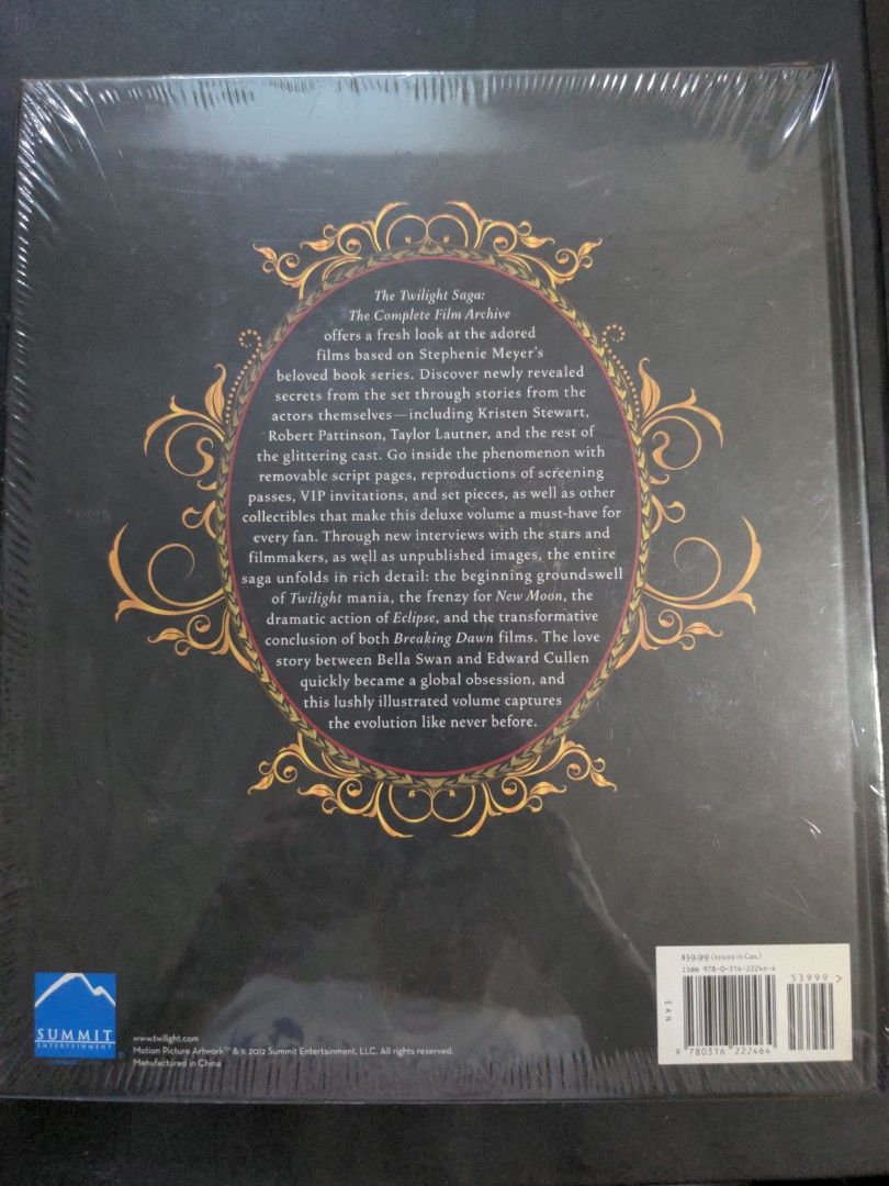 The Twilight Saga The Complete Film Archive 2012 Hobbies Toys