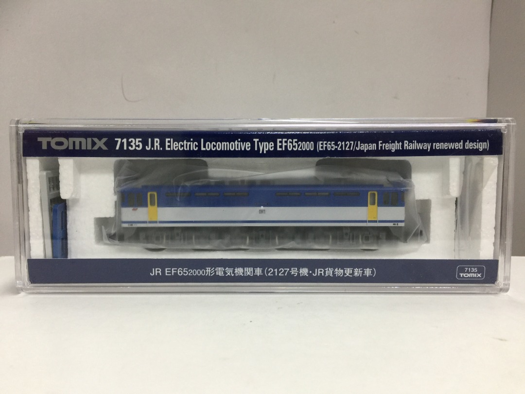 TOMIX 7135 J.R. Electric Locomotive Type EF652000 EF65-2127 Japan