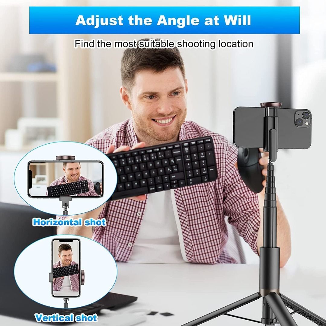cell phone stand with remote