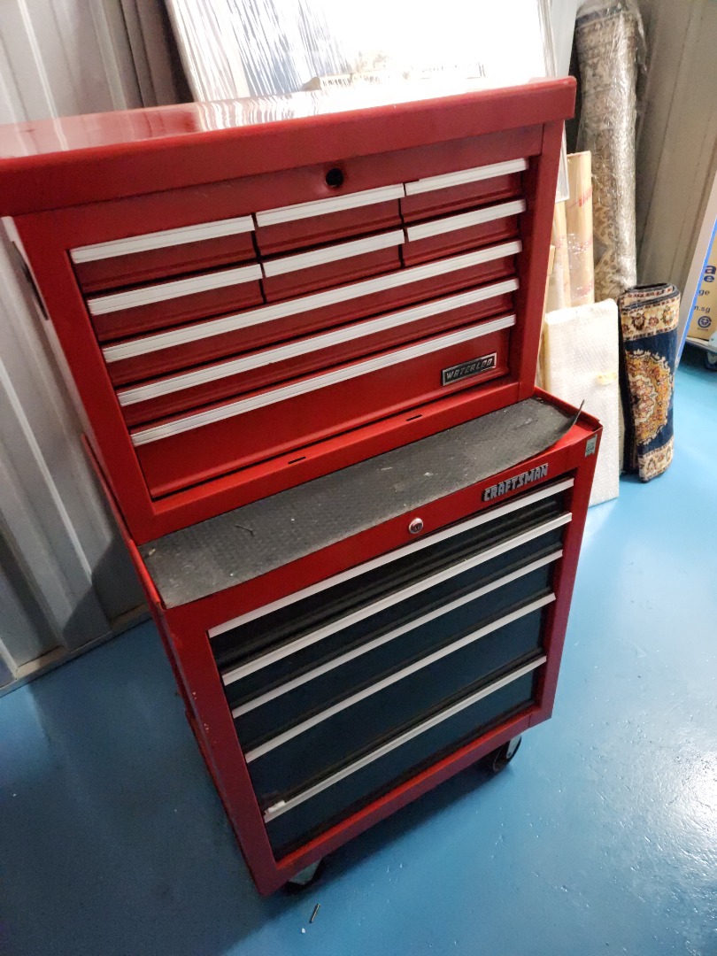 Tool chest with tools, Everything Else on Carousell