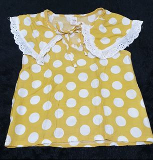 Top Polka Yellow
