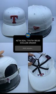 Topi MLB Baseball New Era 9Forty Texas Rangers