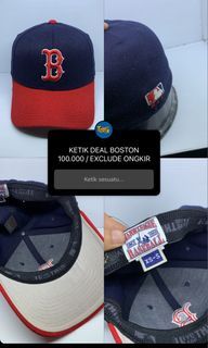 Topi MLB Baseball New Era Boston Red Sox 2 Tone Fitted