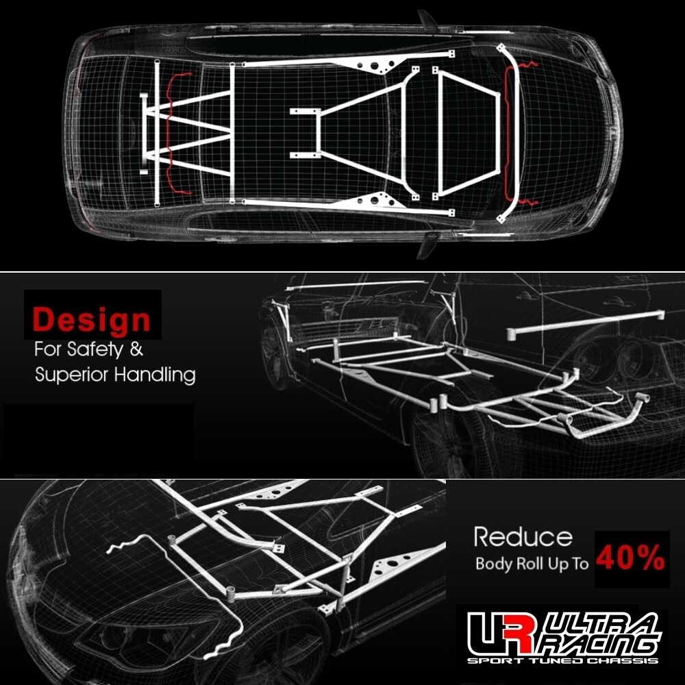 Ultra Racing Safety Strut Bars, Car Accessories, Accessories on Carousell