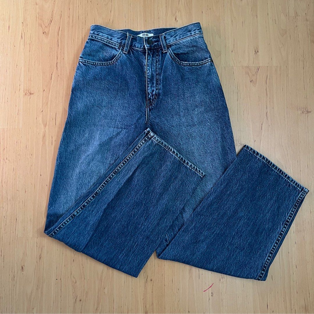 Uniqlo Baggy Jeans Women s Fashion Bottoms Jeans Leggings On Carousell uniqlo-baggy-jeans-women-s-fashion-bottoms-jeans-leggings-on-carousell