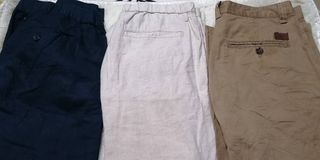 UniQlo, H&M & Timberlabd Soft Ankle Pants and Chino(Take all)