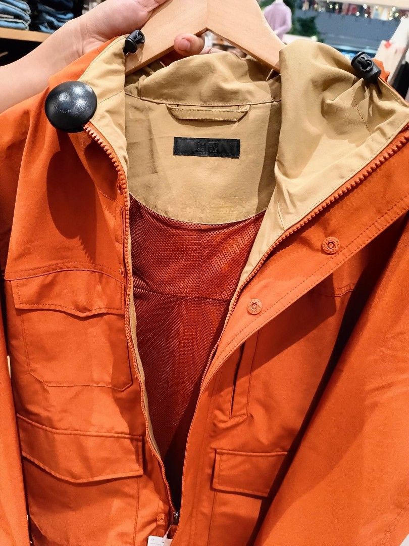 Uniqlo utility parka, Men's Fashion, Coats, Jackets and Outerwear on