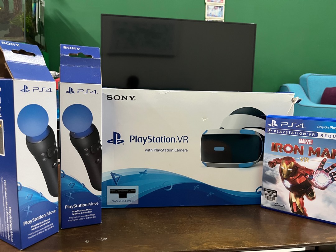 Playstation 4 vr used on sale
