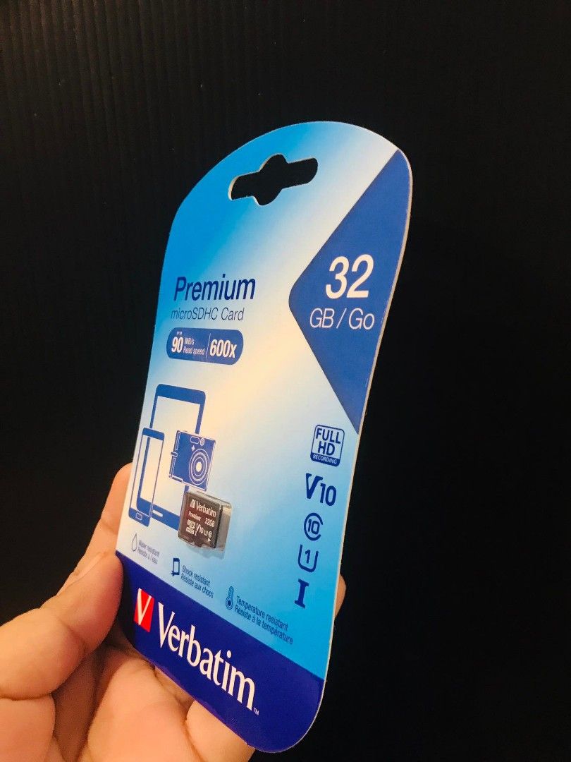Verbatim 32GB MicroSD Card Premium Class 10 44013 (Category: Memory & SD Cards) located in Makati City. Submitted by techubstoreandaccessories (Listing ID 1223188414, Image 3). Description: Verbatim 32GB MicroSD Card Premium Class 10 44013 Onhand ready to ship‼️‼️ ✅BRANDNEW ORIGINAL & SEALED ✅ACTUAL PICTURE POSTED ✅ACCEPT WALK IN/PICK UP CLIENT (Mon-Fri 8am-7pm)( Saturday10am-4pm) 📍Location: Evangelista St. Makati City ✅ACCEPT BULK ORDERS WITH D