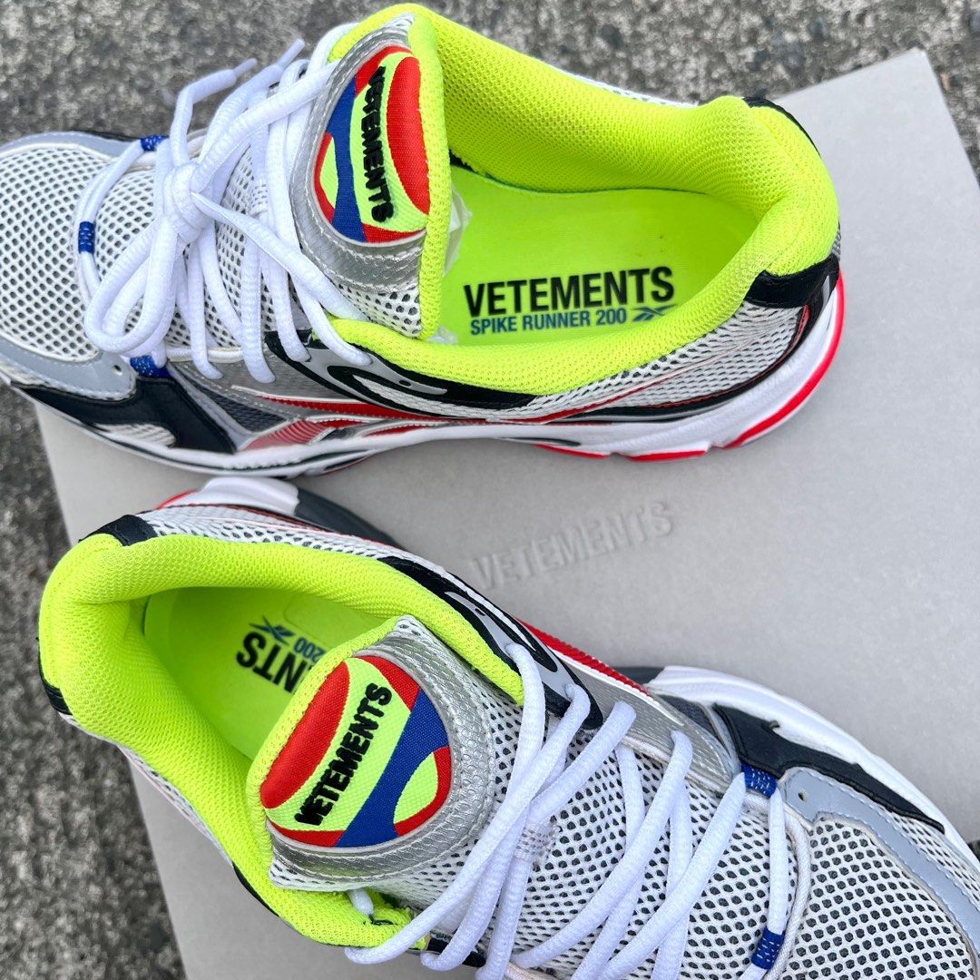 VETEMENTS Reebok Spike Runner 200 Men s Fashion Footwear