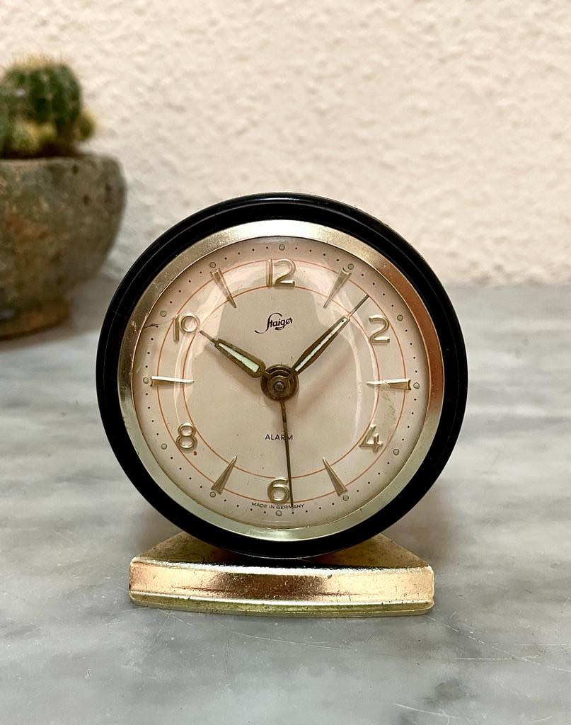 Vintage STAIGER Mechanical Windup Alarm Clock , Hobbies & Toys