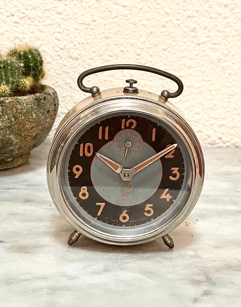 Vintage JAZ French Alarm Clock, Hobbies & Toys, Memorabilia