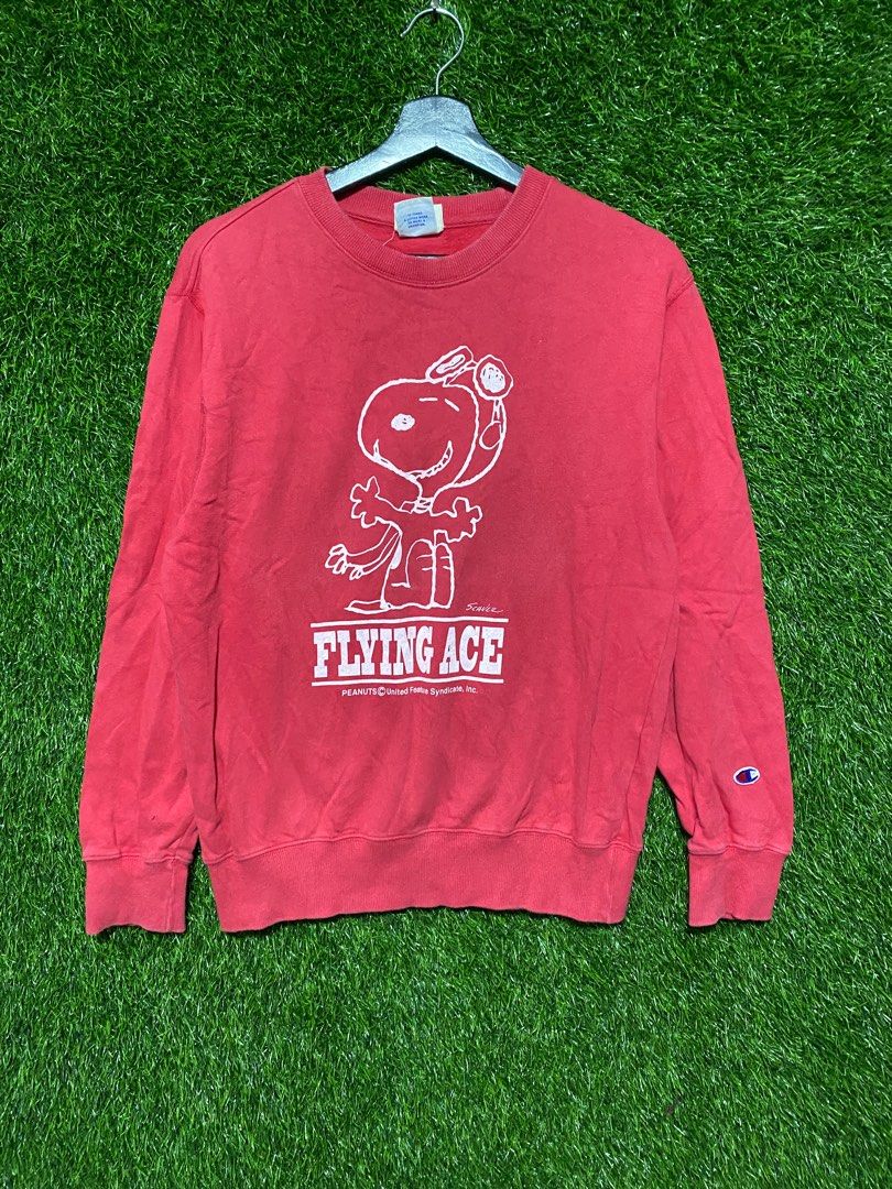 Vintage Snoopy peanuts x champion sweatshirt