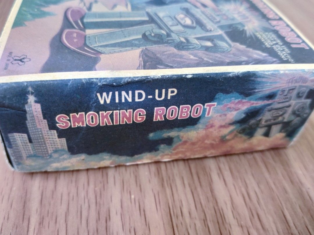 Vintage Tin Robot "Chibi-kun" (Category: Vintage Collectibles) located in Muntinlupa City. Submitted by prime_finder (Listing ID 1223072228, Image 2). Description: Vintage Tin Robot Chibi-kun 🤖 working with box made in Japan naglalakad de-susi.