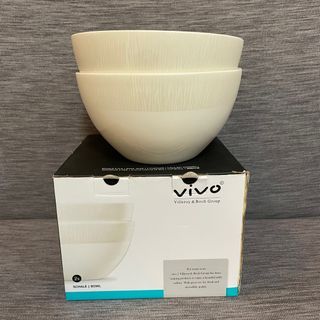 VIVO陶瓷碗2入 16cm 可機洗 可微波 飯碗 湯碗