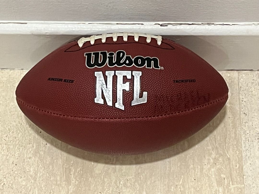 Wilson NFL MVP Youth American Football, Sports Equipment, Sports & Games,  Racket & Ball Sports on Carousell