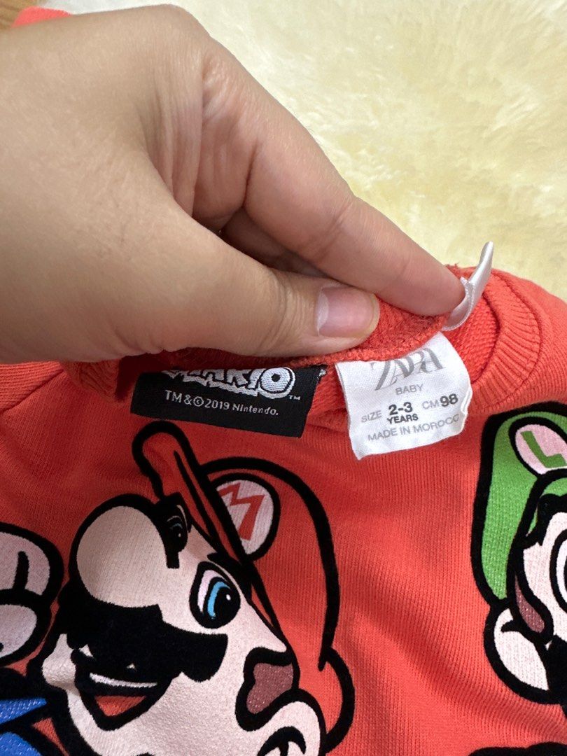 Camiseta mario hotsell bros zara