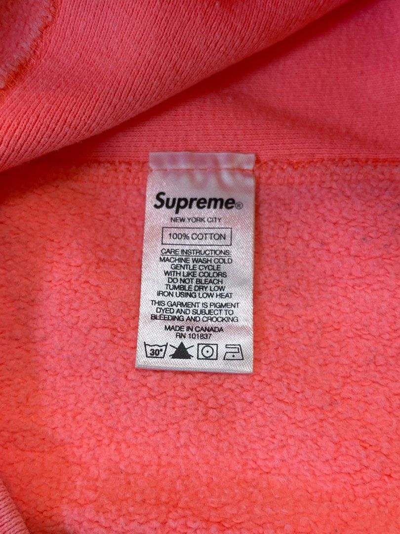 Fluorescent pink box logo clearance