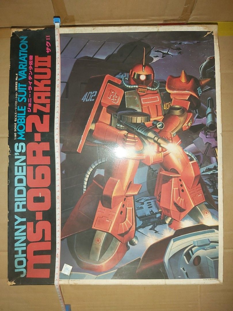 先看字看圖40年前初版絕版罕見稀有品全新Bandai 1983/5.TA Gunpla 機動