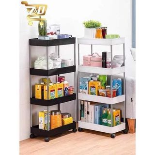 4LAYERED SLIM MOVABLE MULTIFUNCTION RACK