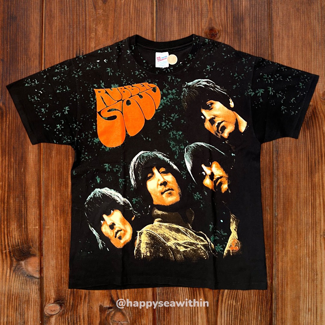 Beatles rubber shop soul t shirt