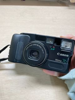 底片相機 傻瓜相機 復古 CCD Canon prima zoom 76 caption