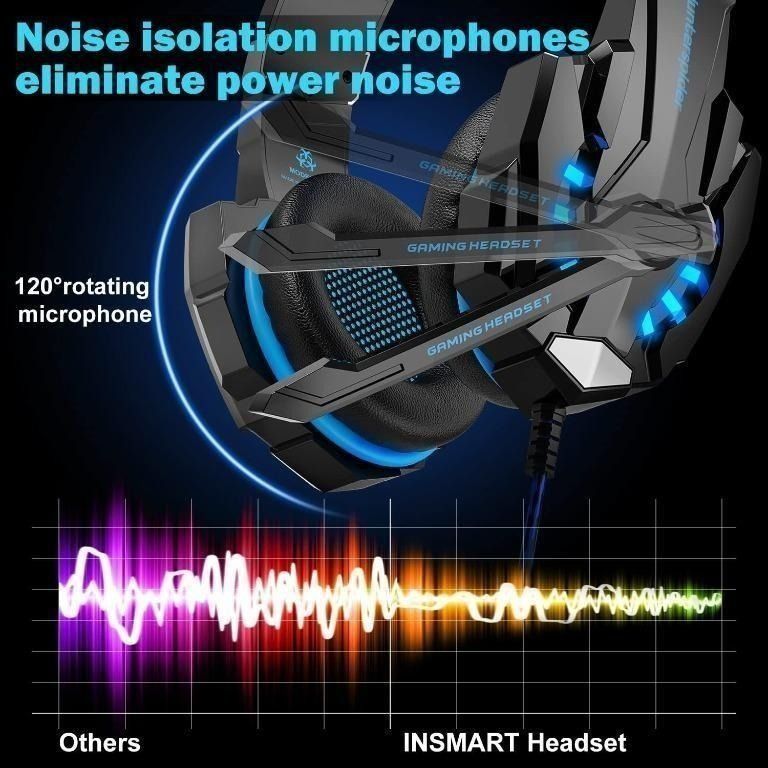 Insmart pc gaming headset hotsell