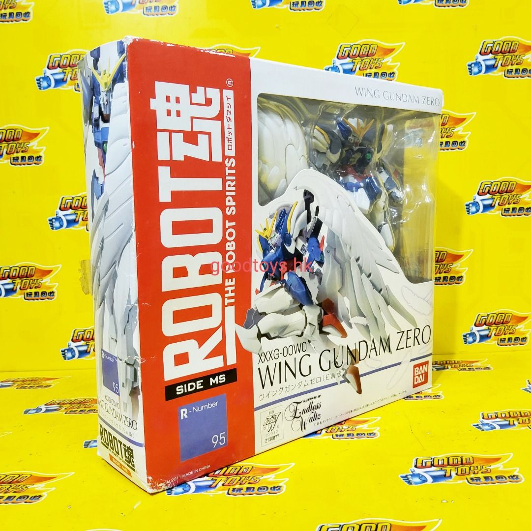 中古已開封 BANDAI 高達W GUNDAM W ROBOT 魂 95 WING GUNDAM ZERO 零式飛翼高達 EW版, 興趣及遊戲 ...