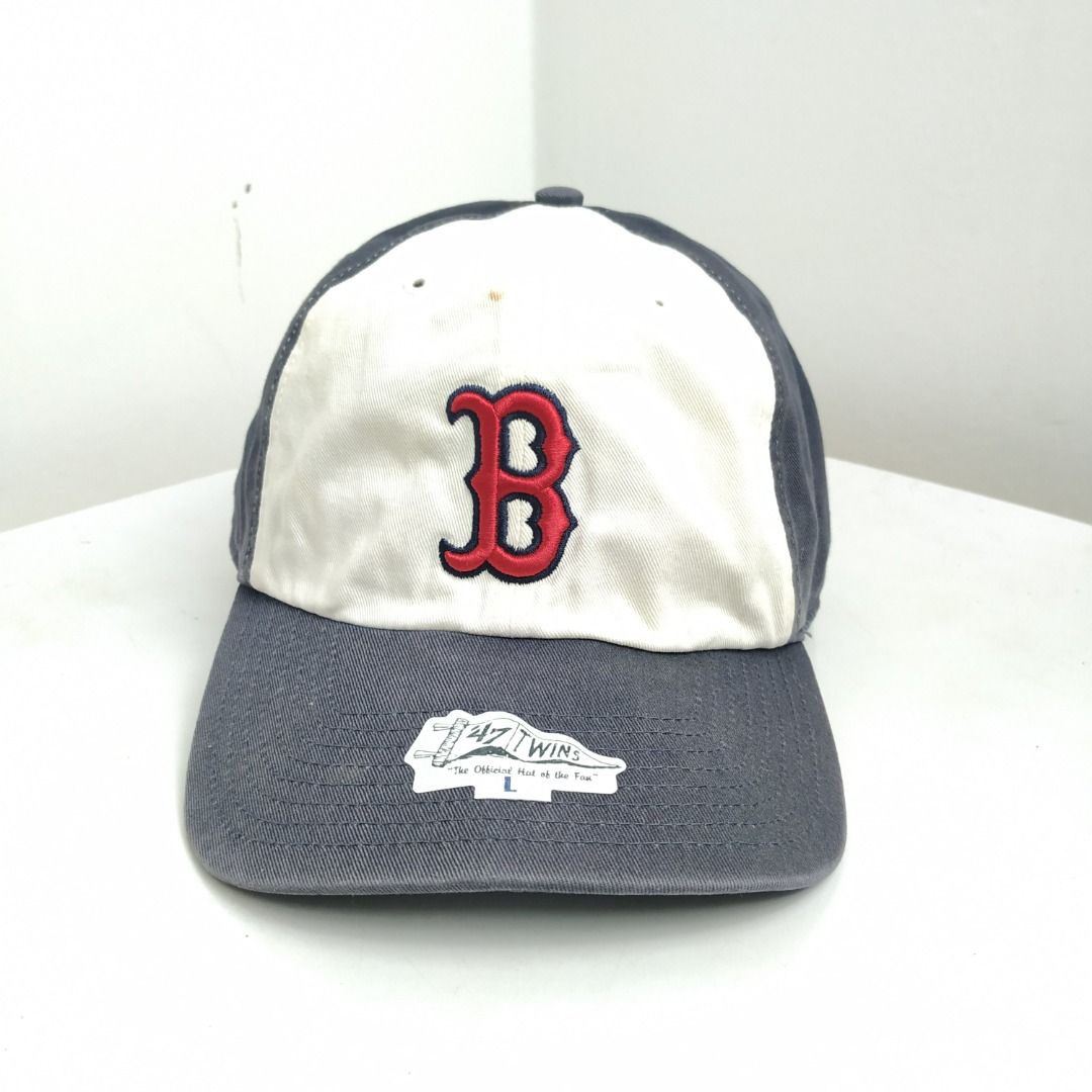 Nike Boston Red Sox White Ripstop Snapback Cap for Men