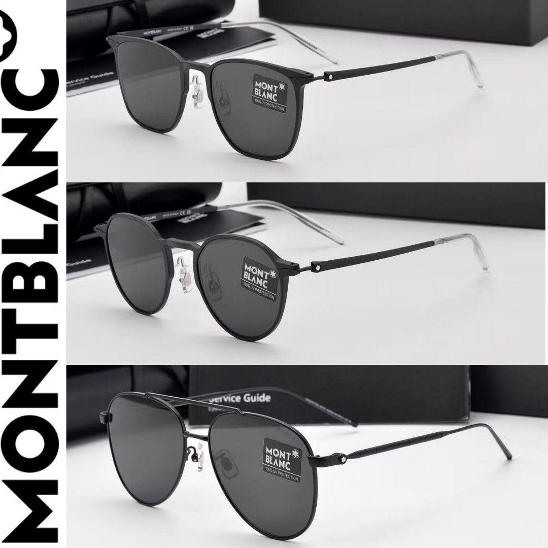 太陽眼鏡sunglasses mont blanc, 男裝, 手錶及配件, 眼鏡- Carousell