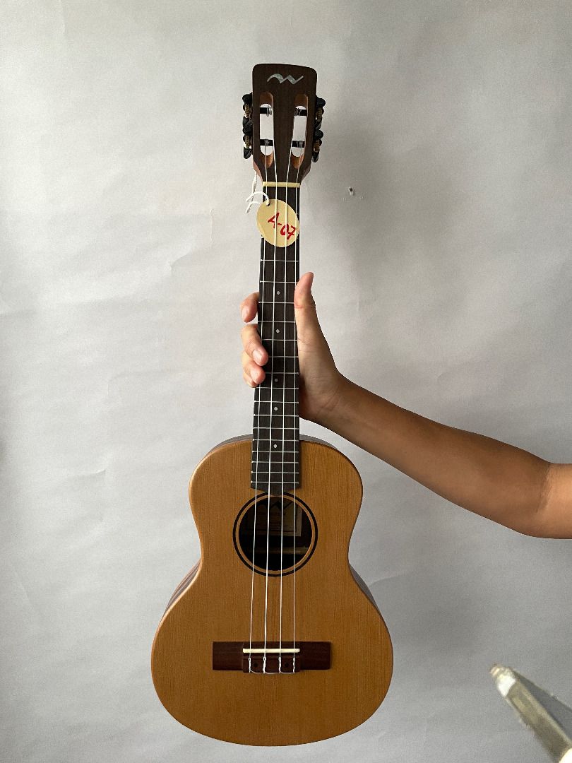 Solid　Hobbies　Ebony　Media,　A-07　Toys,　on　Musical　Muse　Back　Instruments　Tenor　Music　Ukulele　Sides,　Top,　Cedar　Carousell