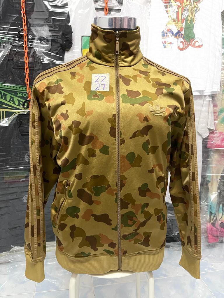 ADIDAS CAMO TrackTop Men s Fashion Coats Jackets and Outerwear