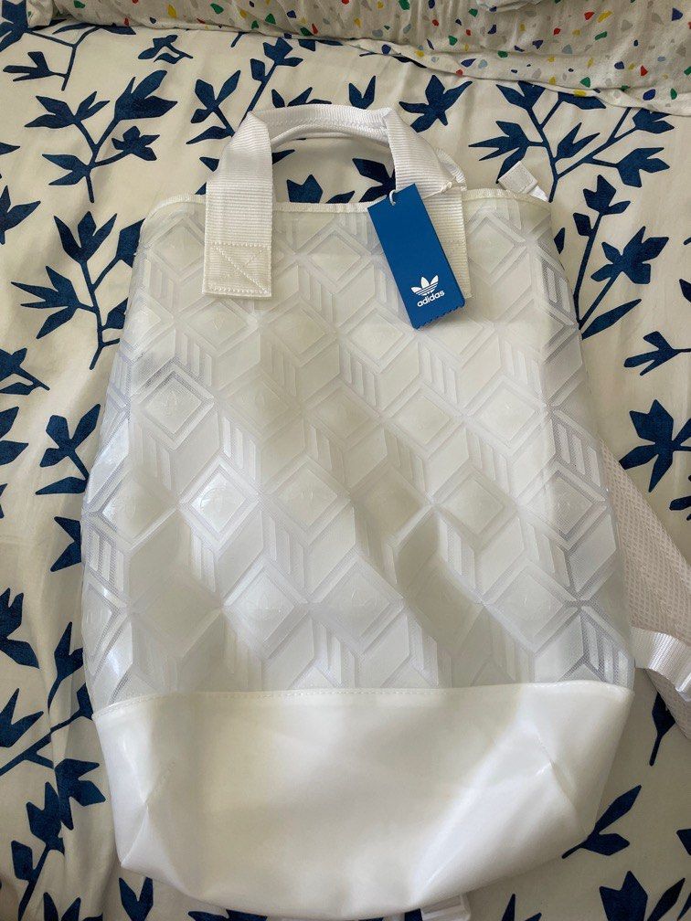 Adidas White Backpack Women s Fashion Bags Wallets Backpacks On adidas-white-backpack-women-s-fashion-bags-wallets-backpacks-on