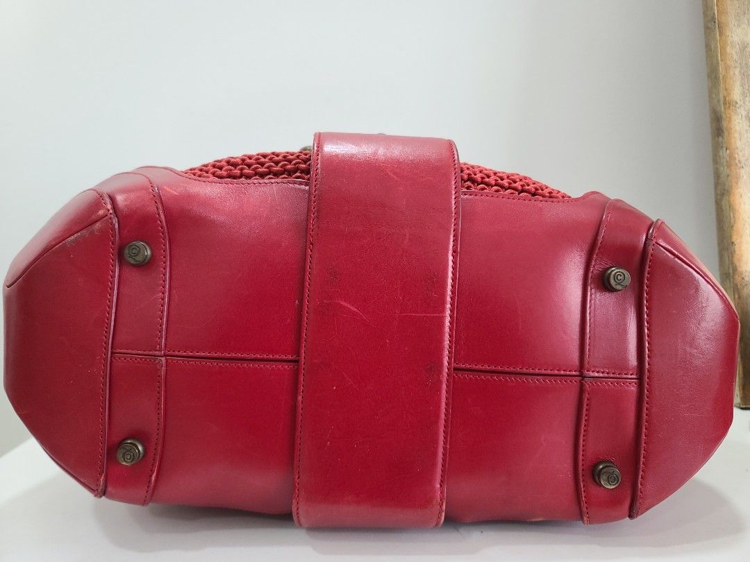 Alexander mcqueen clearance red purse